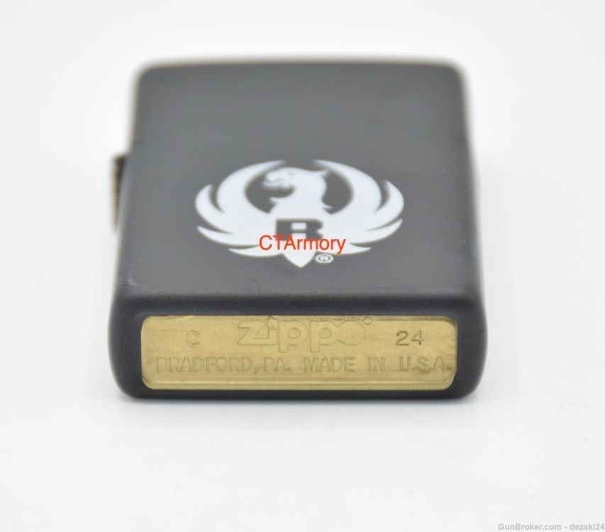 RUGER FIREARMS 75TH ANNIVERSARY BLACK MATTE FACTORY ZIPPO LIGHTER 10/22 LCP-img-11