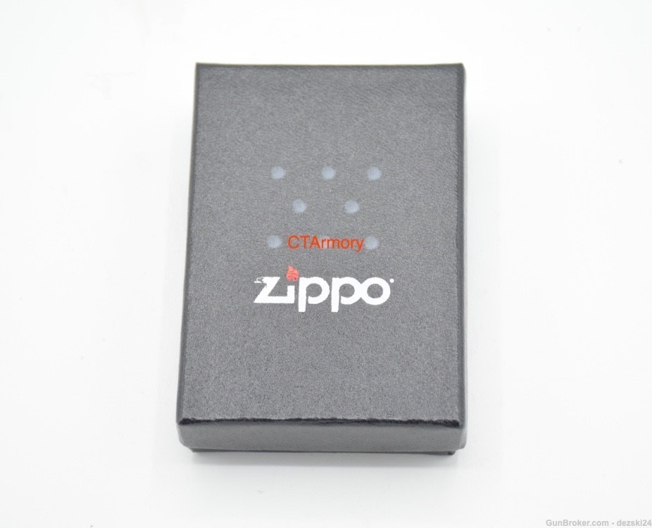RUGER FIREARMS 75TH ANNIVERSARY BLACK MATTE FACTORY ZIPPO LIGHTER 10/22 LCP-img-1