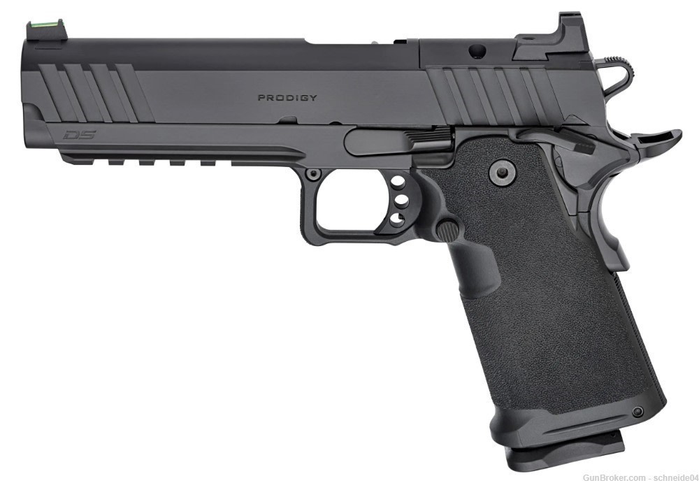 Springfield DS Prodigy AOS 9mm 17&20rd Mags 5" Barrel Optics Ready-img-1