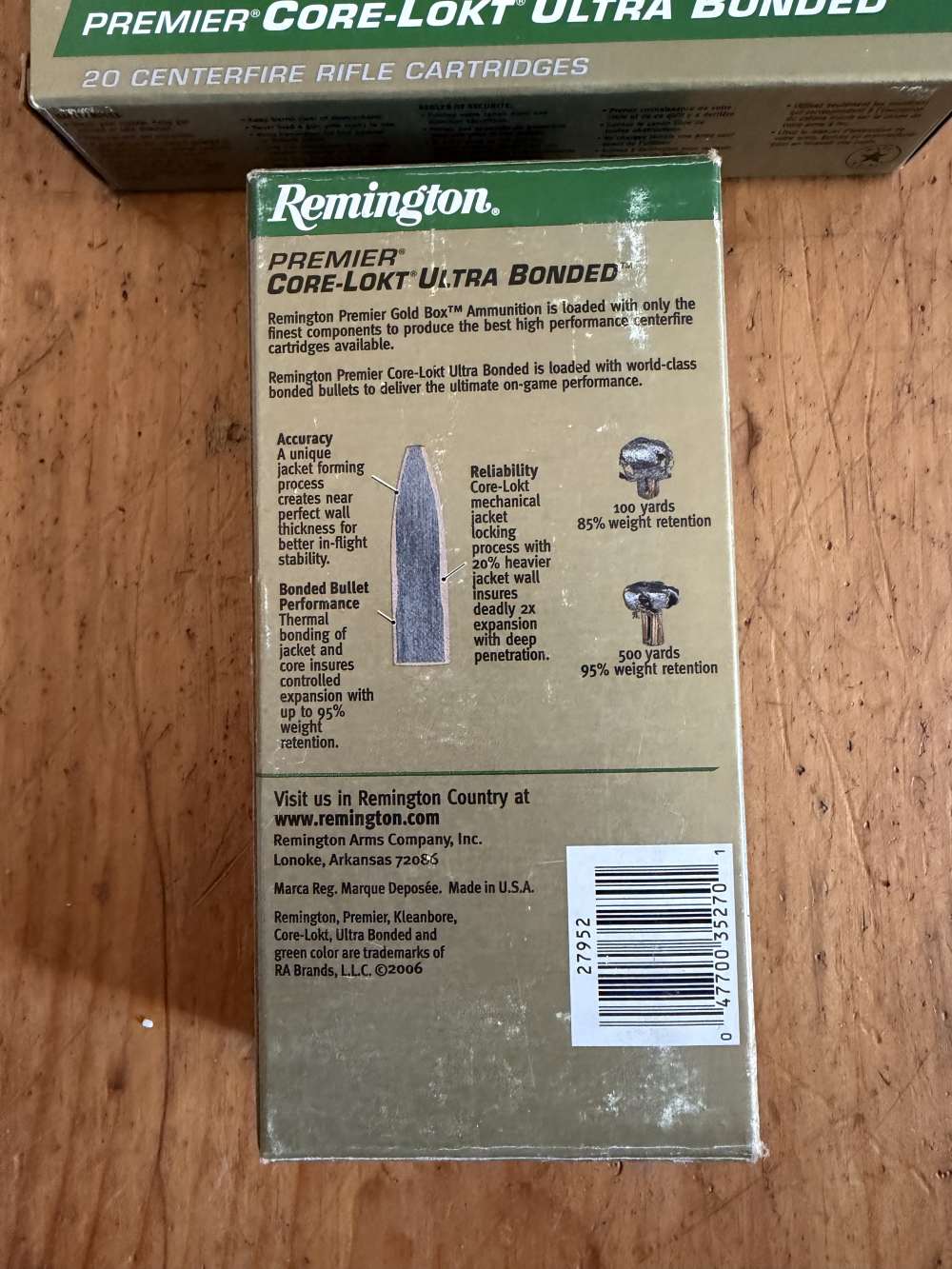 REMINGTON 300 REMINGTON S.A. ULTRA MAG 150. GR. PREMIER CORE-LOKT ULTRA PSP-img-1