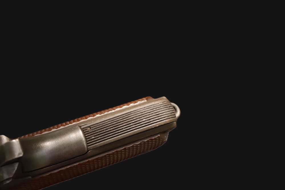 Remington Rand  M1911A1 U.S. Army .45 ACP - WWII - 1944 Mfg. w/Lanyard-img-13