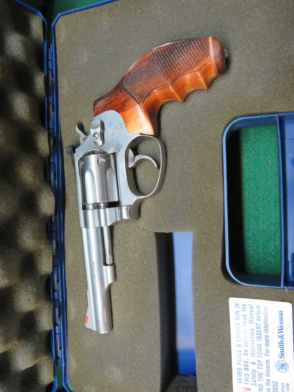 Smith & Wesson Model 63-3 Stainless .22 LR Cal.-img-0