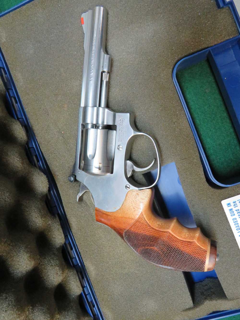 Smith & Wesson Model 63-3 Stainless .22 LR Cal.-img-9