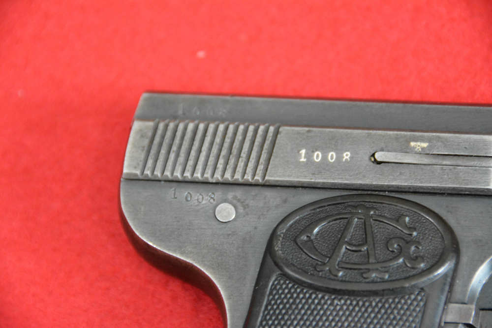 RARE SUPER DESIRABLE ARAMAND GAVAGE, WWII GERMAN PROOFED PROCUREMENT RIG-img-7