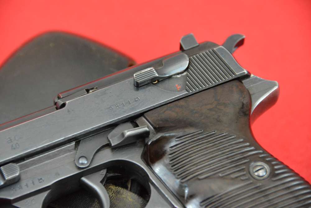 Rare Early-Production Mauser BYF 42 P.38 Full Rig-img-18