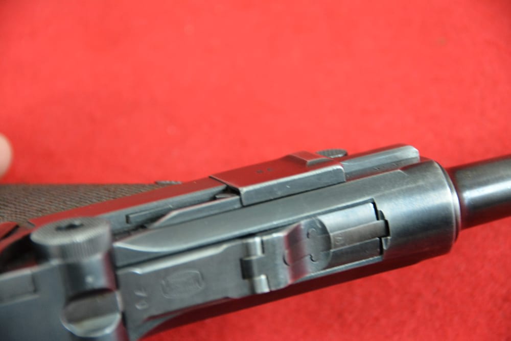 SUPER RARE 1940 Mauser Banner DIPLOMATIC VERSION COM 4 Blank Chamber Luger -img-29