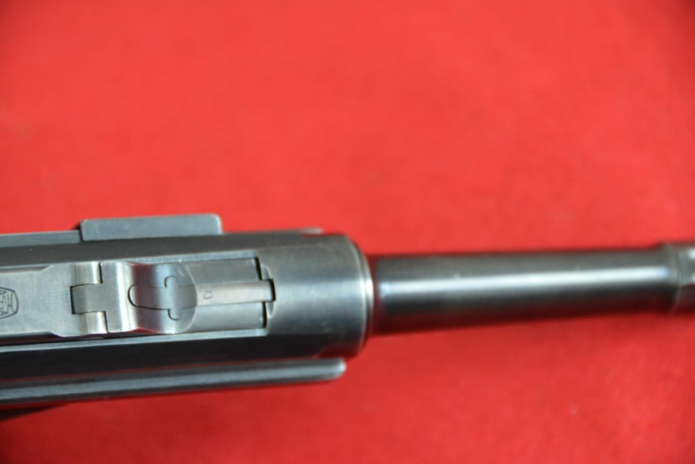 SUPER RARE 1940 Mauser Banner DIPLOMATIC VERSION COM 4 Blank Chamber Luger -img-26