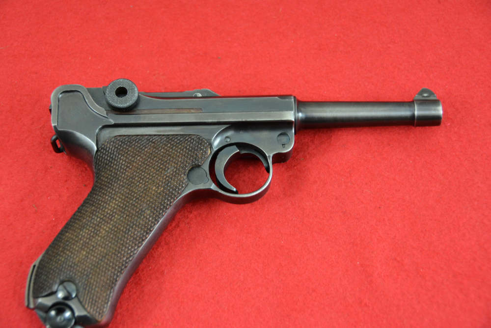 SUPER RARE 1940 Mauser Banner DIPLOMATIC VERSION COM 4 Blank Chamber Luger -img-18