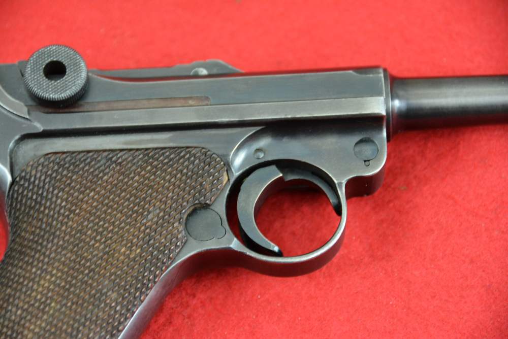SUPER RARE 1940 Mauser Banner DIPLOMATIC VERSION COM 4 Blank Chamber Luger -img-23