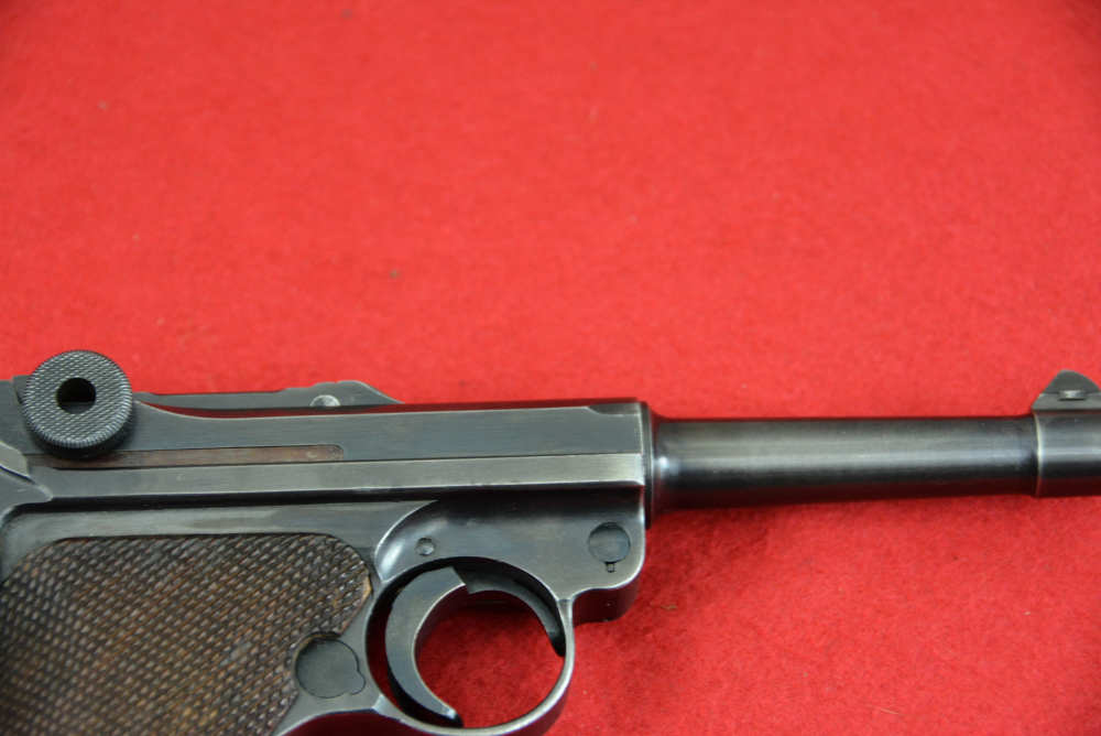 SUPER RARE 1940 Mauser Banner DIPLOMATIC VERSION COM 4 Blank Chamber Luger -img-20