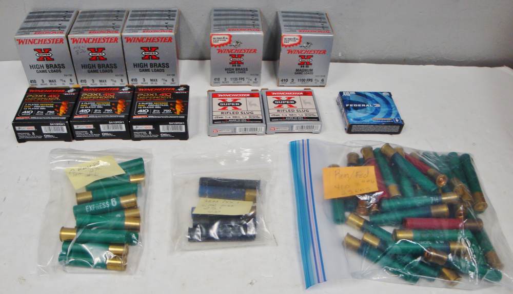 Lot of 213 Rds .410 Ga. Ammo Game Loads & Self Defense Ammunition-img-2