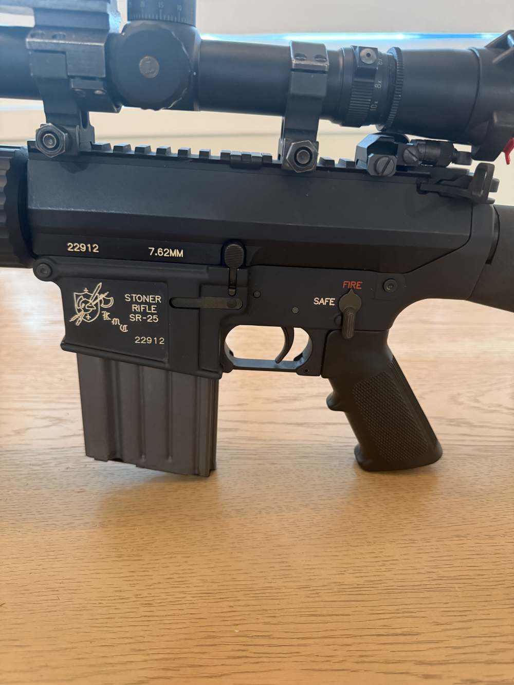 Vero Beach KAC Knights SR25 MK11 Mod 0 Light Weight Prototype Fluted Barrel-img-8