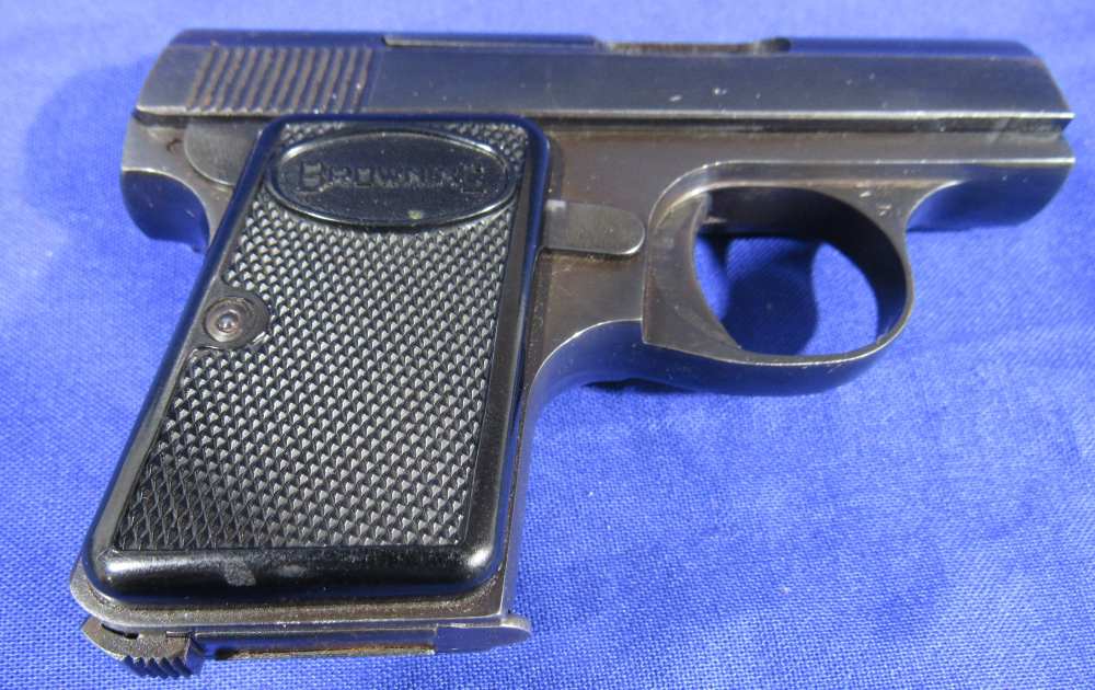Vintage Browning BABY BROWNING .25 ACP Semi-Auto Pistol – Made in Belgium-img-8