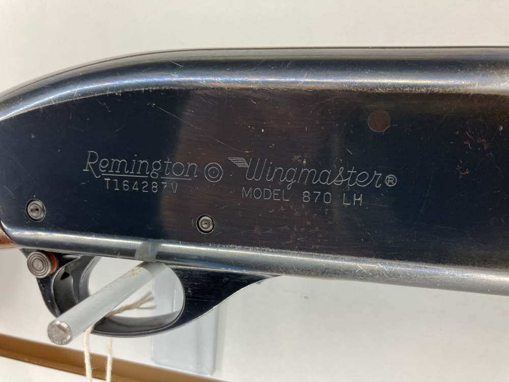 Remington 870 Wingmaster LH 12ga. 30" NO RESERVE!-img-16