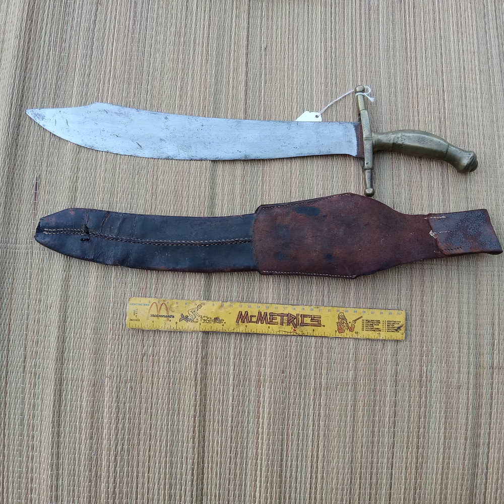 Spanish 1840s Machete Artillery Short Sword Side Arm-img-0