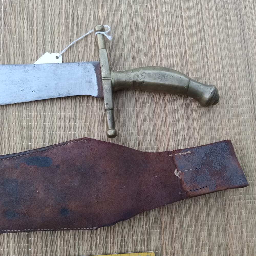 Spanish 1840s Machete Artillery Short Sword Side Arm-img-1
