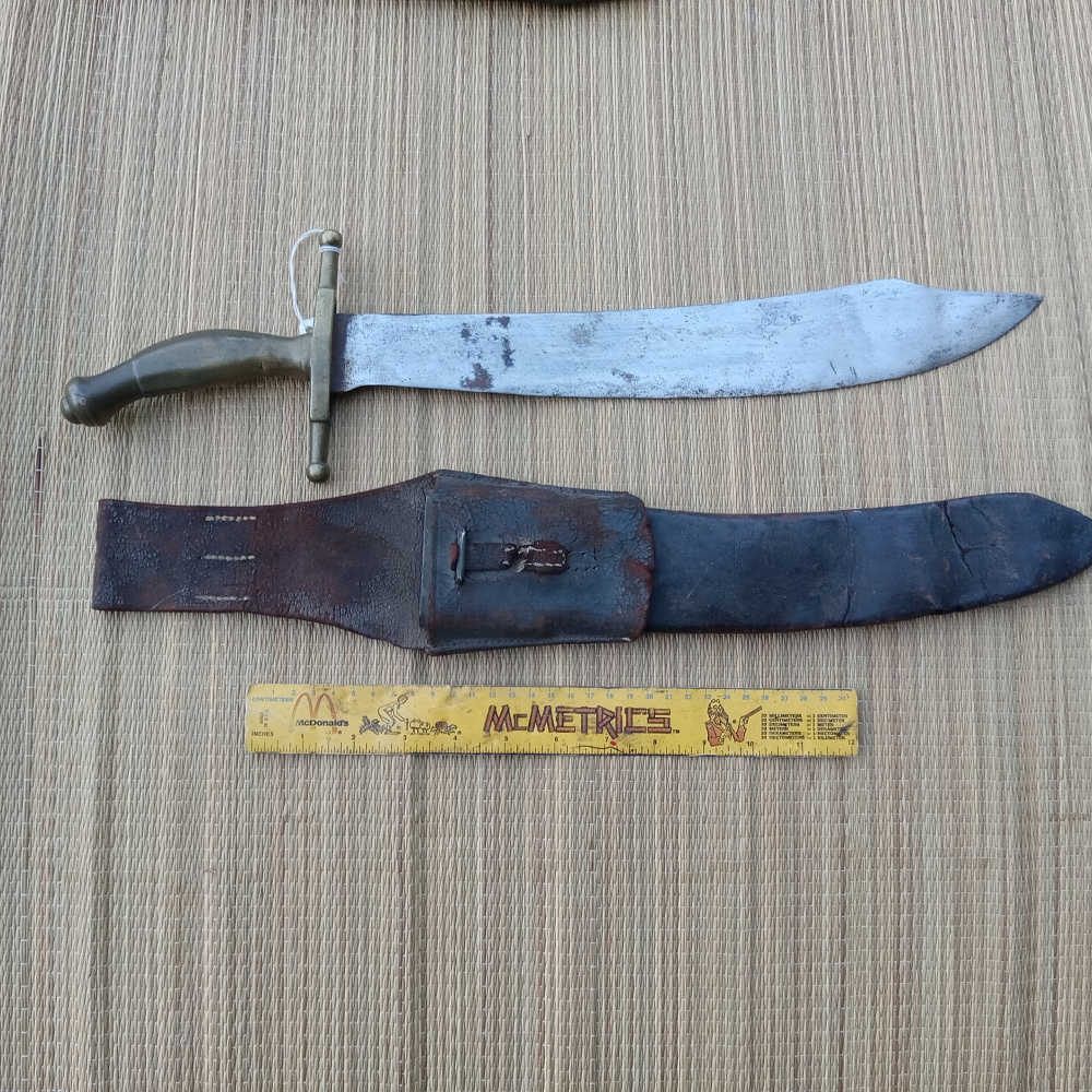 Spanish 1840s Machete Artillery Short Sword Side Arm-img-3