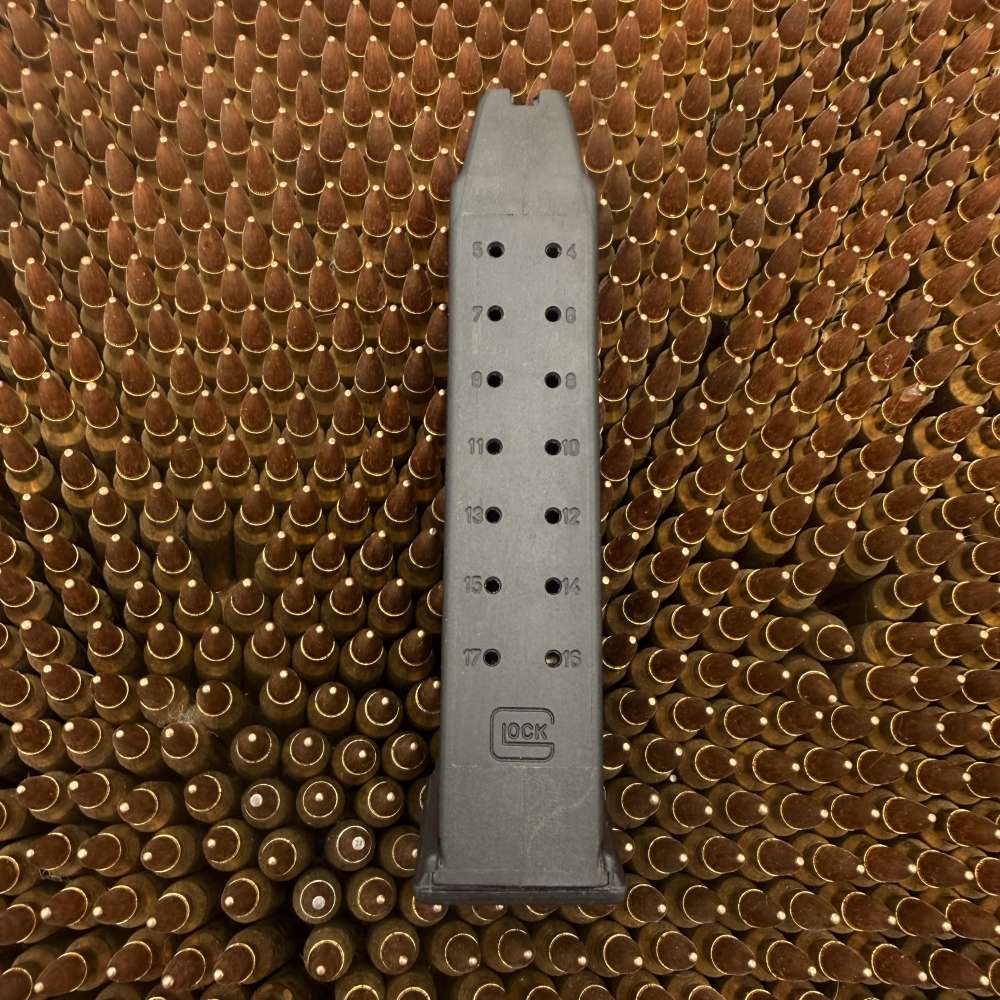 Rare Glock 17 Magazine Early Pre-US AA-AF Prefix Small Notch P80 Gen 1-img-0