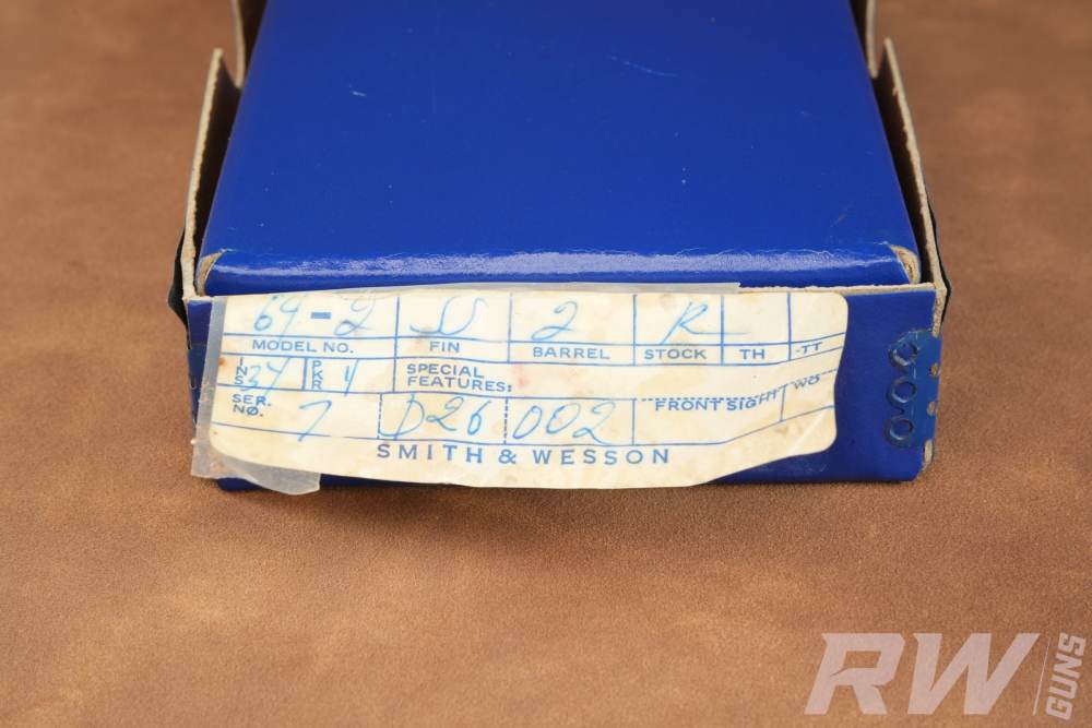 Smith & Wesson Model 64-2 .38 Special 2" Stainless 1981 Box Papers-img-22