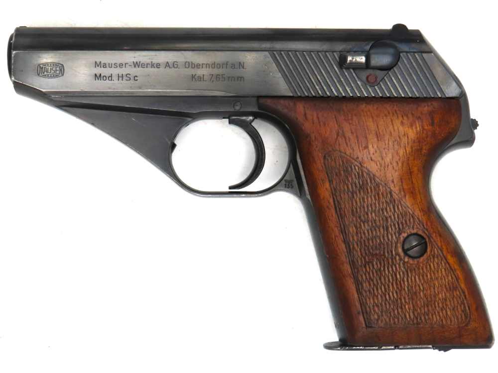 Early WW2 German Mauser HSc .32 Acp Pistol Scarce 3rd Army Variation 1942-img-11