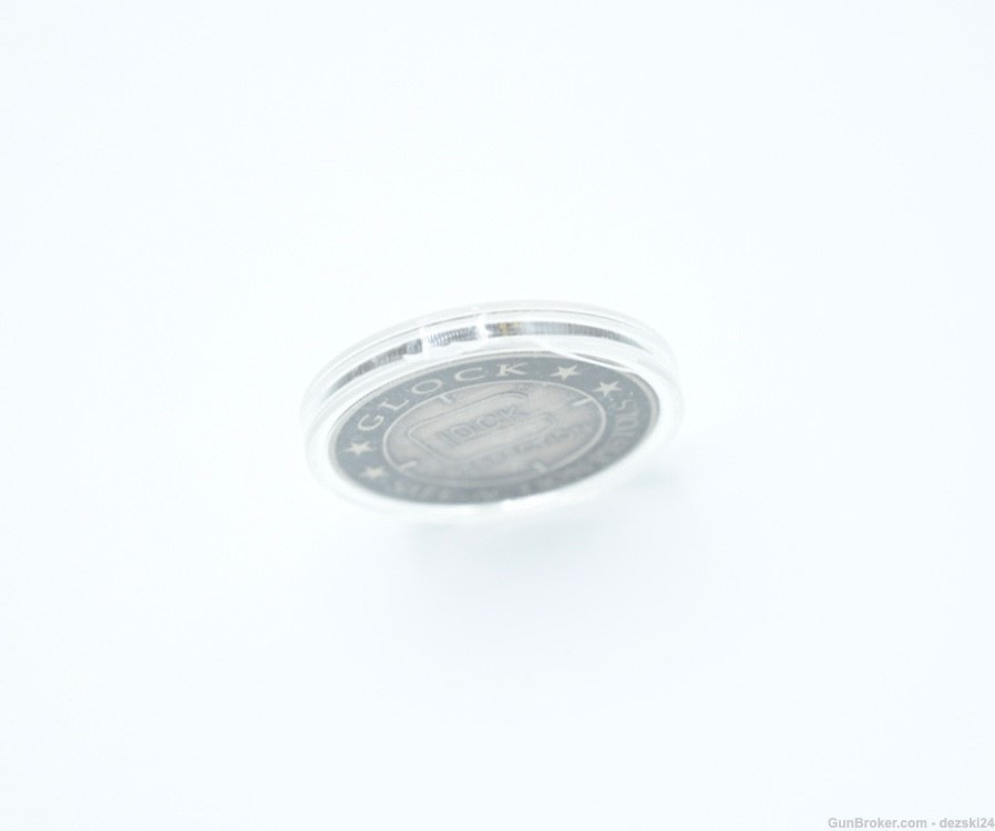 GLOCK PERFECTION NORTH AMERICA 20TH ANNIVERSARY CHALLENGE COIN 43X 44 47 48-img-2