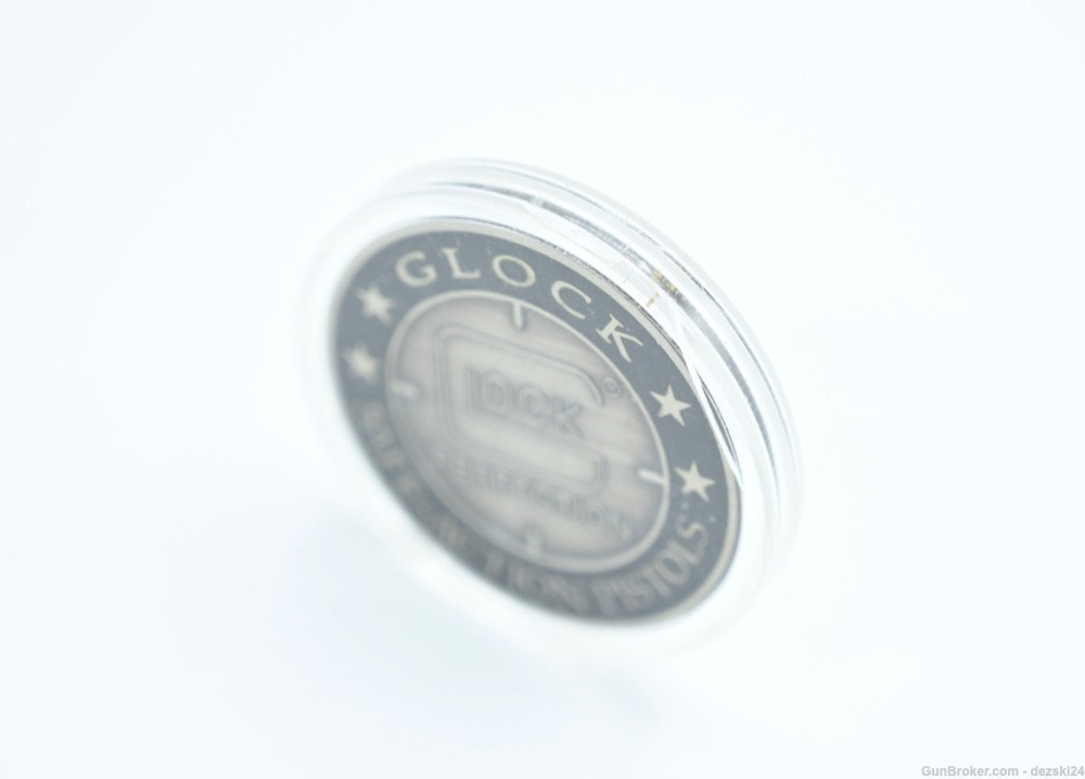 GLOCK PERFECTION NORTH AMERICA 20TH ANNIVERSARY CHALLENGE COIN 43X 44 47 48-img-3