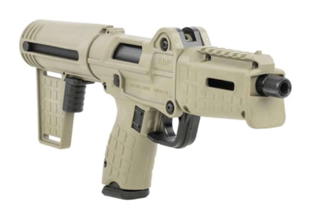 Kel-Tec Tan Sub SDP 9mm 6" Threaded Folding Pistol with Brace SDP9TAN-img-2