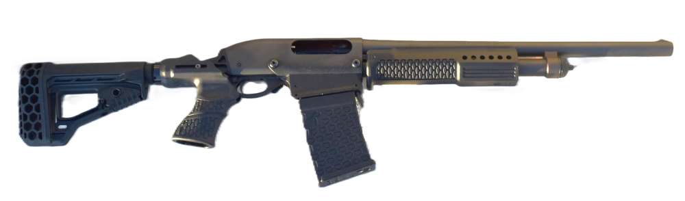 Remington 870 DM Tactical Mag Fed 12 ga Blackhawk Like New Demo-img-2