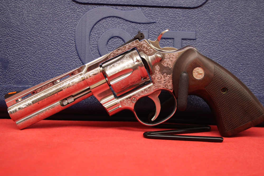 Colt Python Engraved 357MAG 4.25" Barrel, LAYAWAY AVAILABLE!-img-5