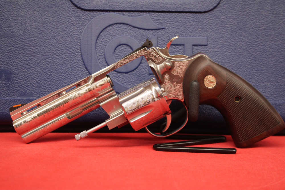 Colt Python Engraved 357MAG 4.25" Barrel, LAYAWAY AVAILABLE!-img-7