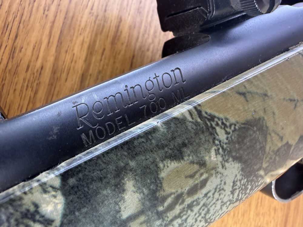 Remington 700 ML 50 Cal Black Powder Rifle Clean! Penny Auction! -img-5
