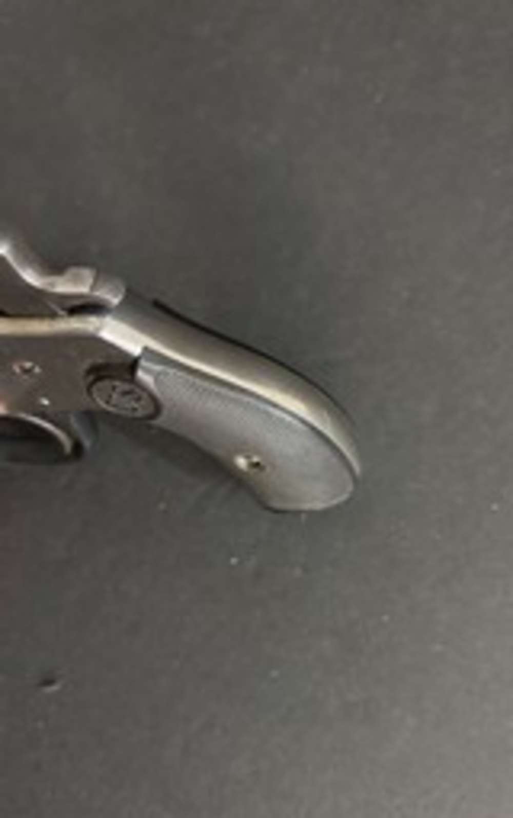 U.S. Revolver ( Iver Johnson) .22 RF  small solid frame  revolver C&R OK-img-7