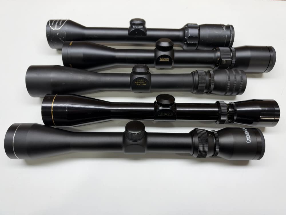 Multiple Manufacturers 5 SCOPE LOT , Tasco,Leupold,redfield,nikon,bushnell-img-0