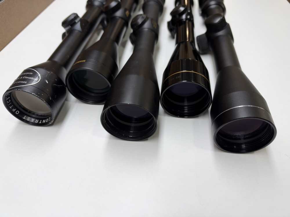 Multiple Manufacturers 5 SCOPE LOT , Tasco,Leupold,redfield,nikon,bushnell-img-1