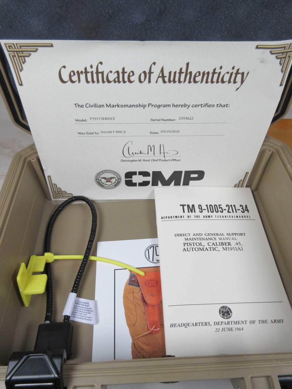 Remington Rand CMP M1911A1 .45acp service grade 1943 US GOVT-img-13