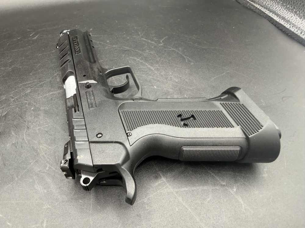 NEW! Tanfoglio Force Duty Tactical THREADED 9mm w/ Adj Sights OPTIC DA/SA-img-5