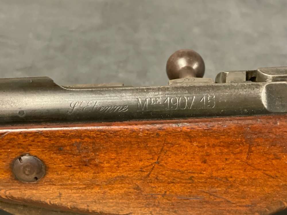 St. Étienne Mle 1907 8mm Lebel Bolt Action WW1 Rifle - NR, Penny, .01-img-9