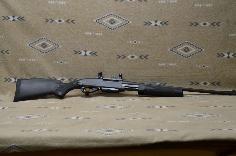 "Like New" Remington 7600 Synthetic  243-img-1