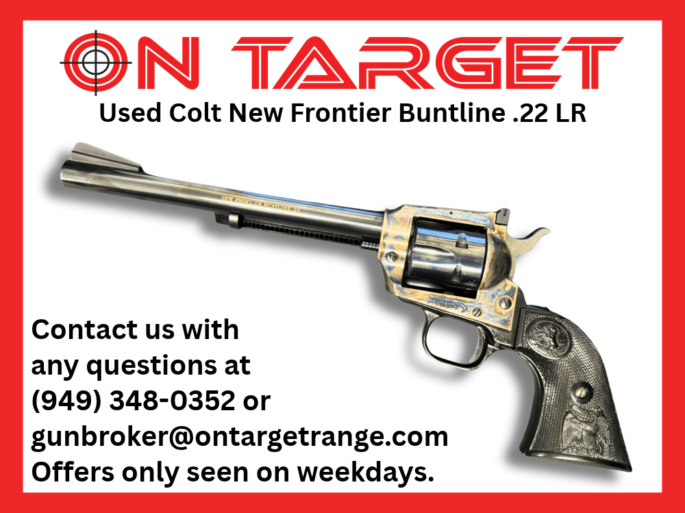 Used Colt New Frontier Buntline .22 LR-img-0