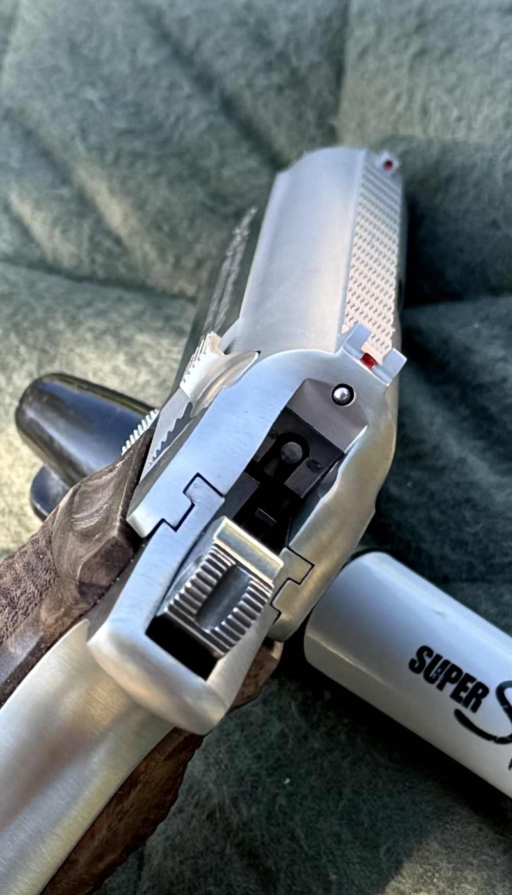 Walther PPK/s Walnut Grips Stainless Frame Two Magazines  // New-img-6