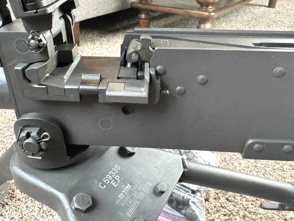 1943 Browning M1919A4 Saginaw semi-auto 7.62x51 w/ 1943 M2 tripod-img-21