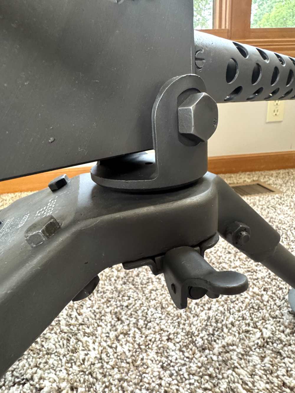 1943 Browning M1919A4 Saginaw semi-auto 7.62x51 w/ 1943 M2 tripod-img-24