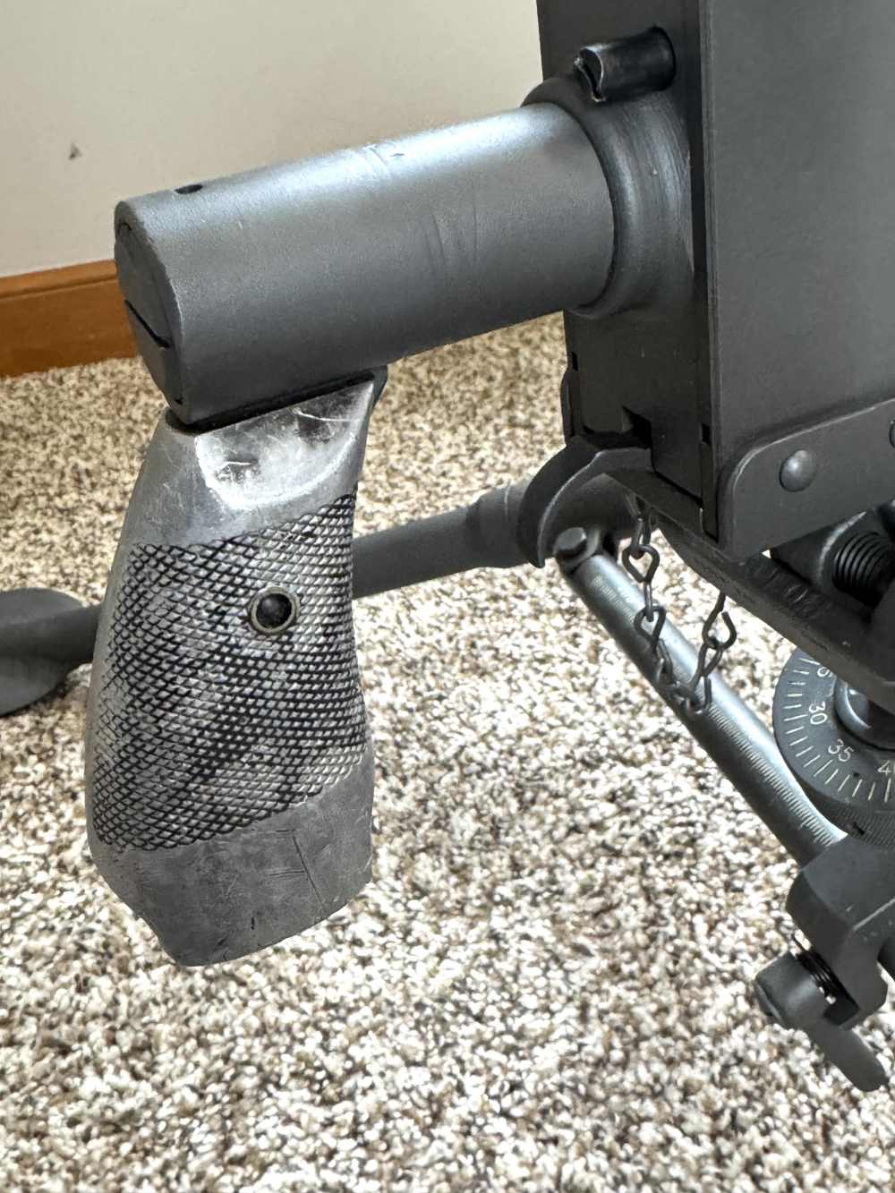 1943 Browning M1919A4 Saginaw semi-auto 7.62x51 w/ 1943 M2 tripod-img-9