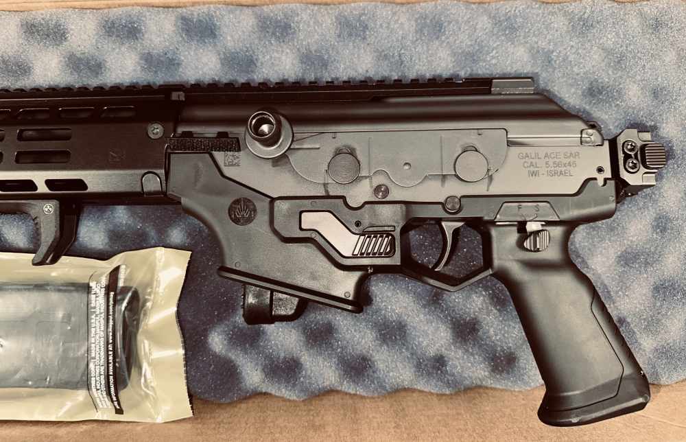 IWI Galil ACE Gen 2 5.56 — A3 Stock, KNS Picatinny Adapter, Original Stock-img-1