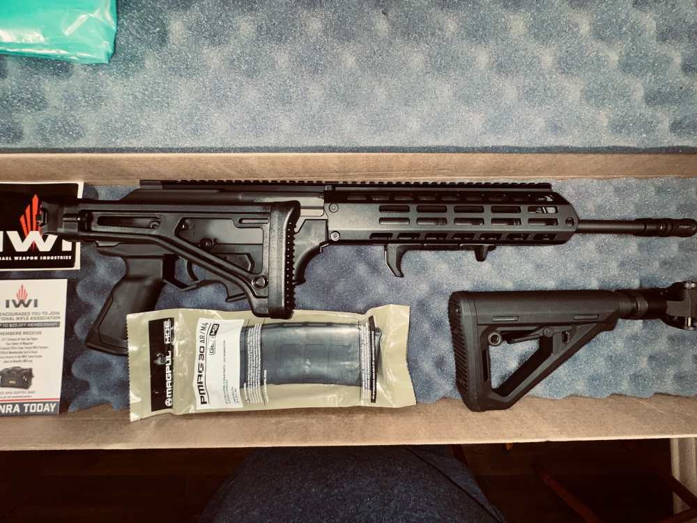 IWI Galil ACE Gen 2 5.56 — A3 Stock, KNS Picatinny Adapter, Original Stock-img-0