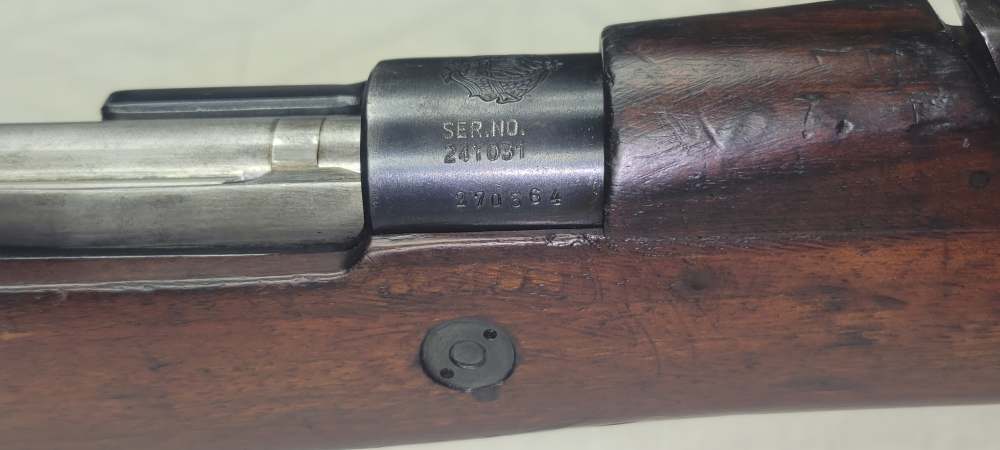 Yugoslavian M24/47 8mm Mauser Bolt Action Rifle with bayonet and sling.-img-7