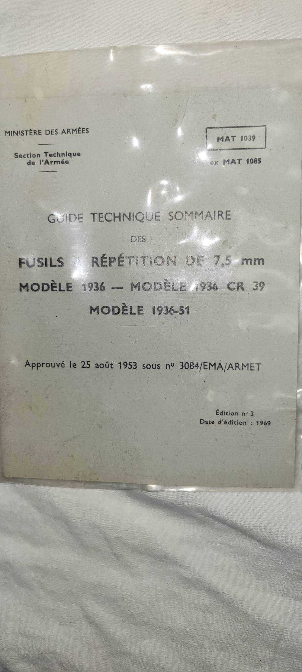 French Mas M36 rifle bolt action in 7.5x54 French-img-6