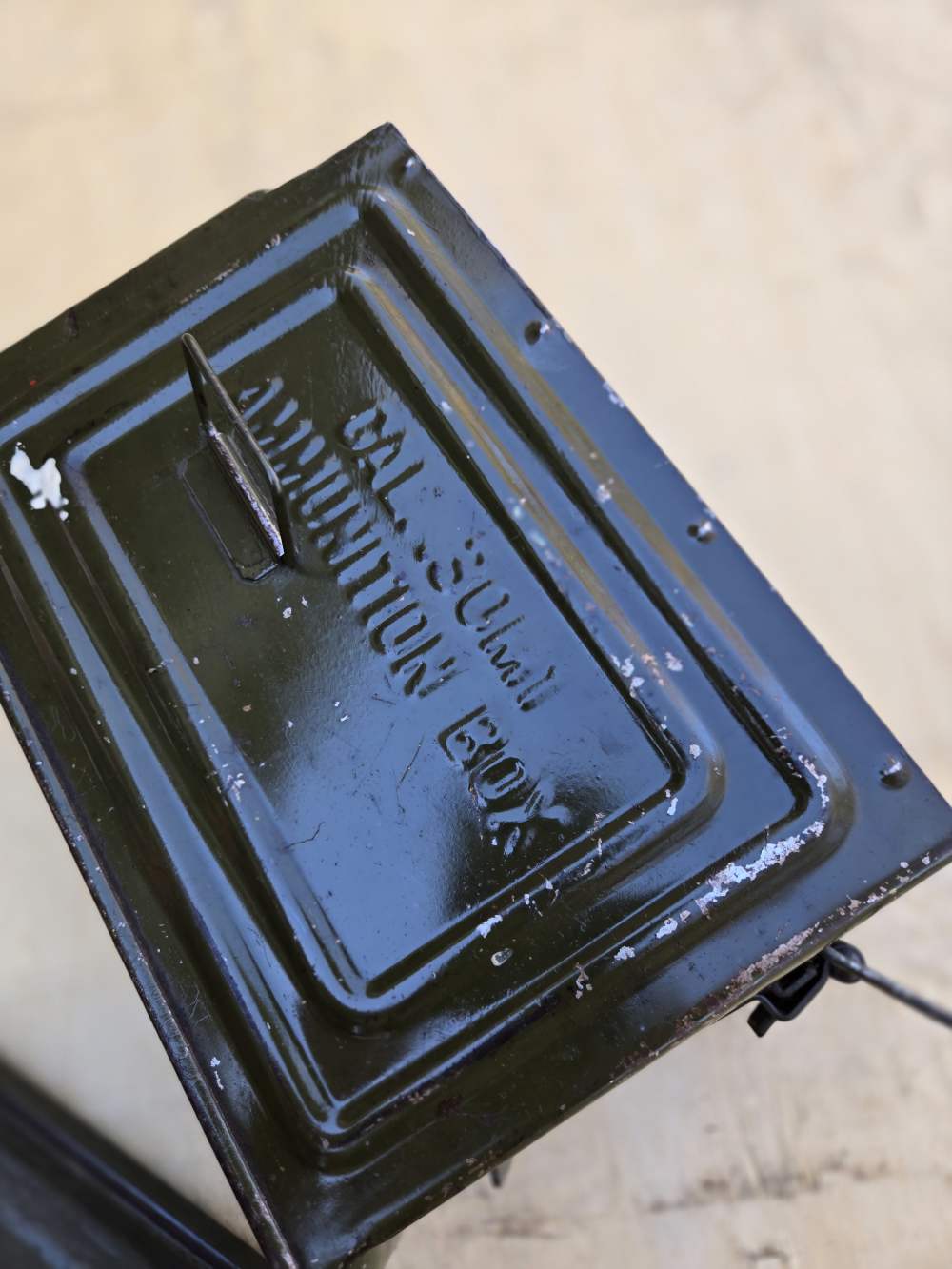 M1919 Browning Ammunition box, WW2 USGI American. 30 cal.-img-22
