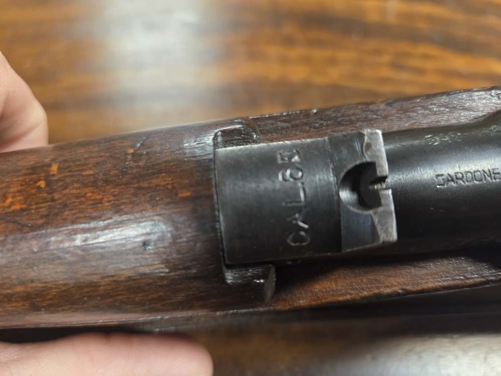 Italian Gardone Carcano 6.5 Carbine w/Quad Bayonet 1940 C&R-img-29