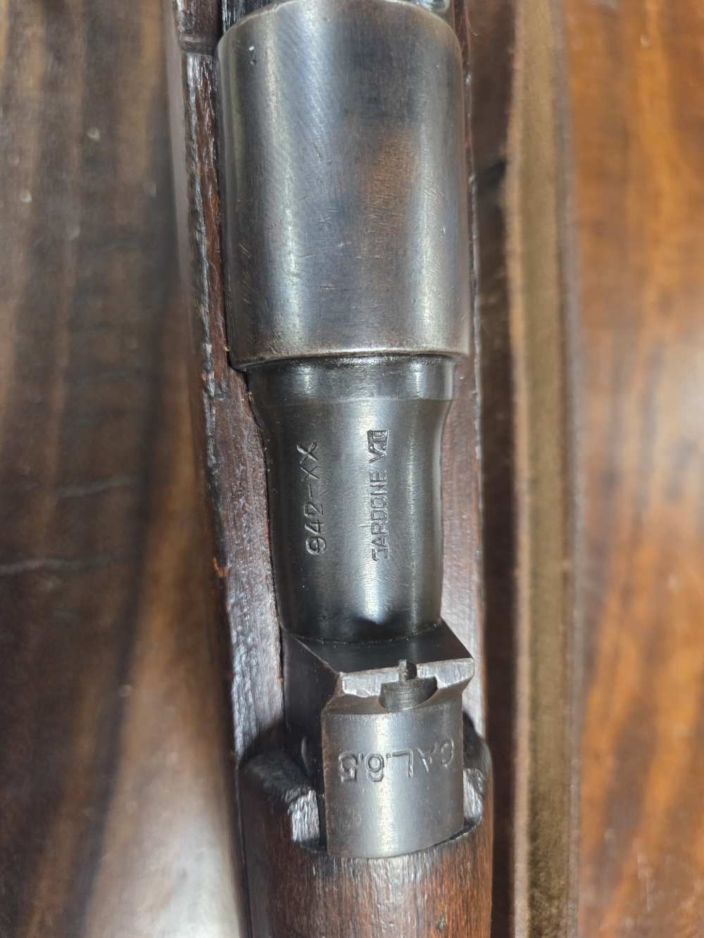 Italian Gardone Carcano 6.5 Carbine w/Quad Bayonet 1940 C&R-img-11